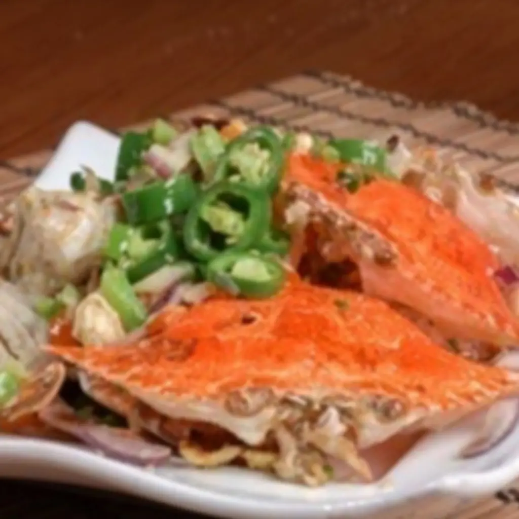 Fried Crab With Salt & Pepper